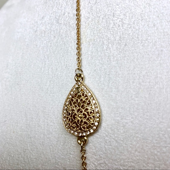 Long gold CZ chain - Picture 3 of 3